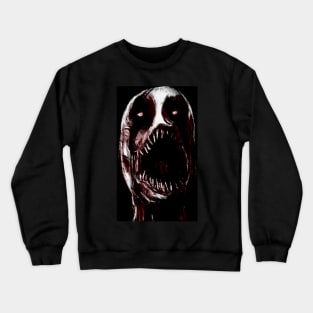 evil scream Crewneck Sweatshirt